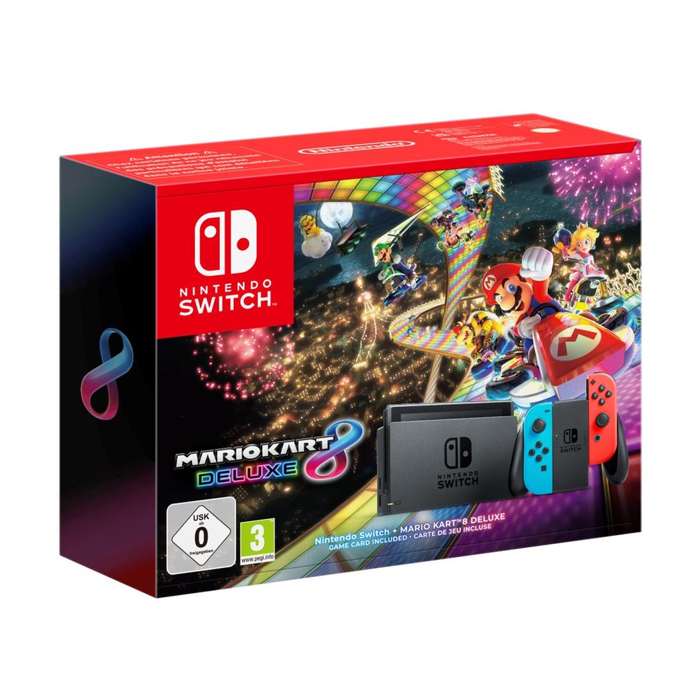 Consola Nintendo switch + mario kart 8 deluxe