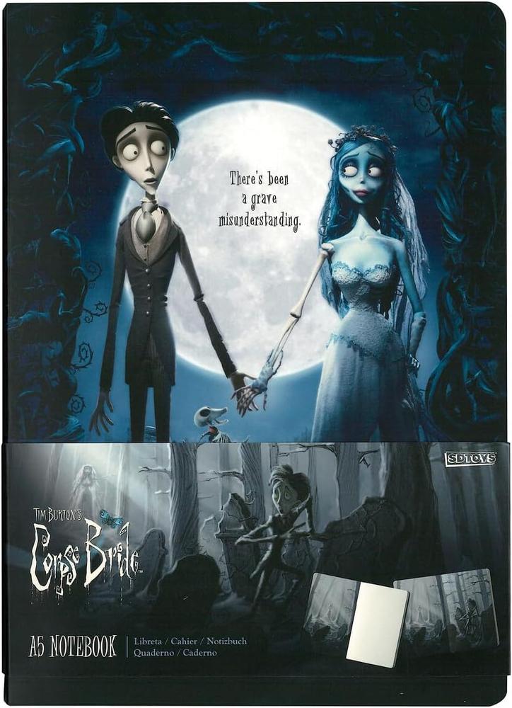 Poster la novia cadaver cuaderno tapa blanda la novia cadaver