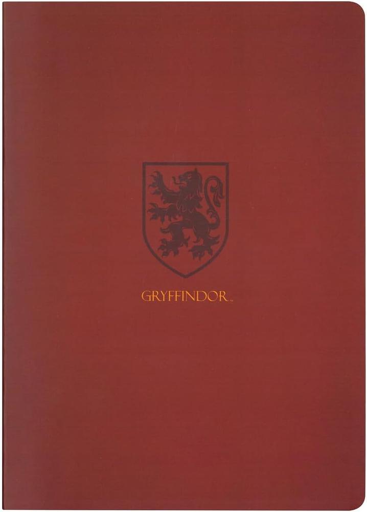 Gryffindor cuaderno tapa blanda harry potter