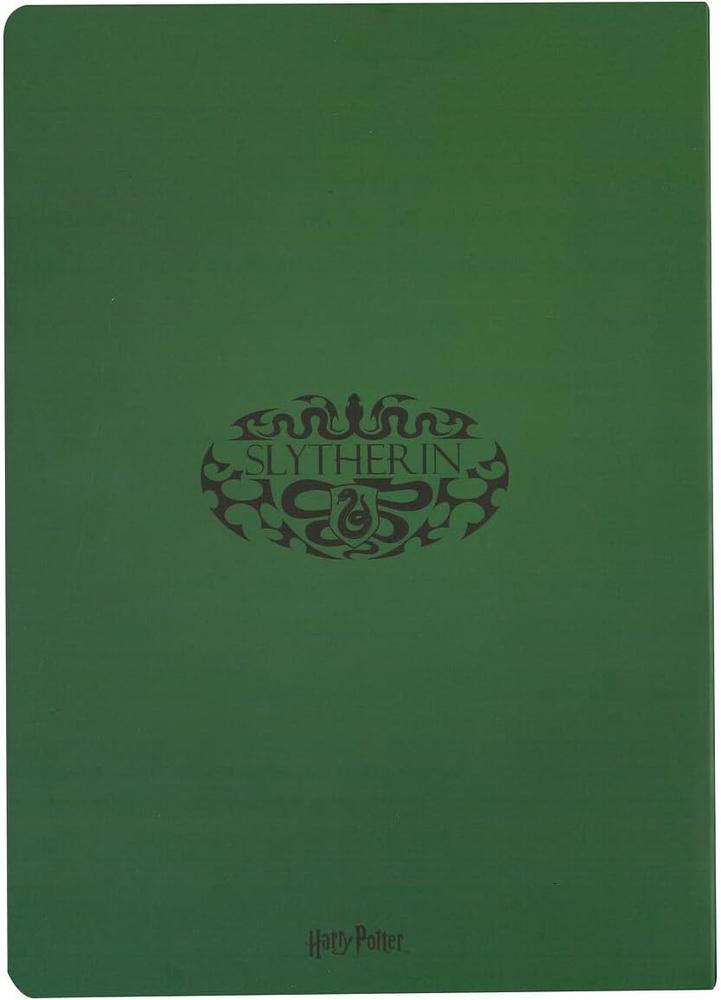 Slytherin cuaderno tapa blanda harry potter