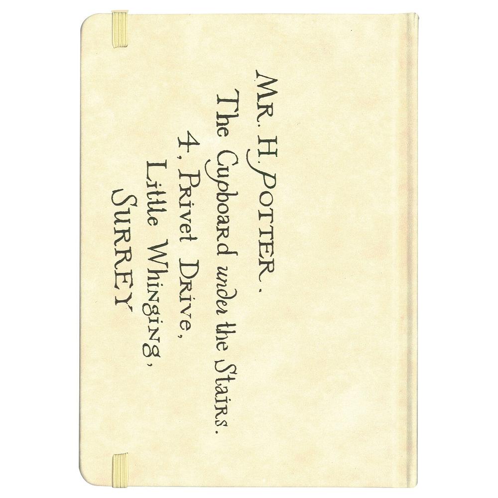 Carta hogwarts cuaderno tapa dura harry potter