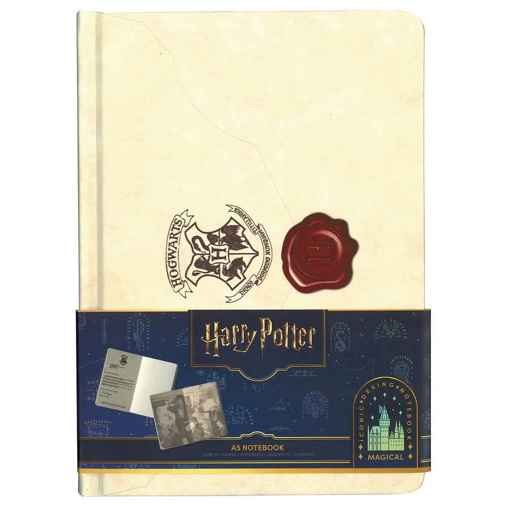 Carta hogwarts cuaderno tapa dura harry potter
