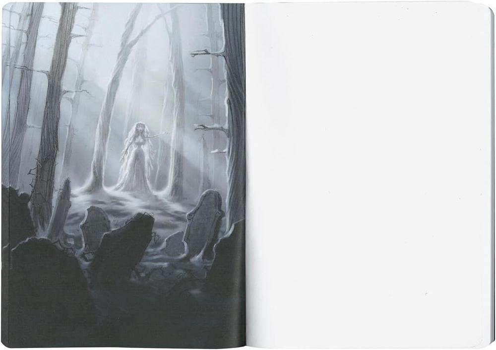 Pauta skeleton cuaderno tapa blanda la novia cadaver