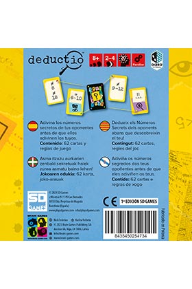 Juego de mesa deductio
