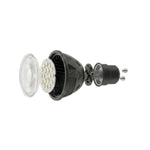 Bombilla LED nitra Silver electronics dicroica 6.5w=80w · gu10 · 2700k · 38º · 9000lm · luz calida · a+ ca
