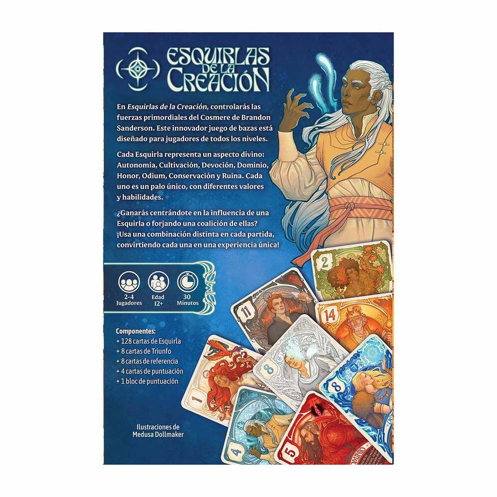 Juego de mesa esquirlas de la creación