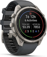 Smartwatch Garmin fenix 9 pro amoled LTE 47mm titanium correa gris