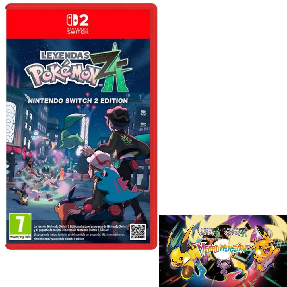 Juego Nintendo switch 2 · leyendas pokemon z - a + pase megadimension