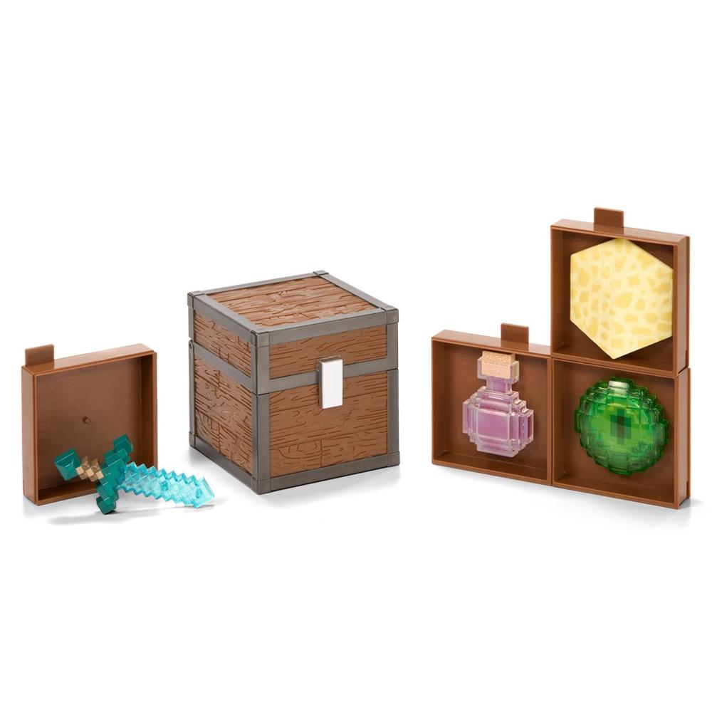 Replica the noble collection minecraft cofre de botin el final