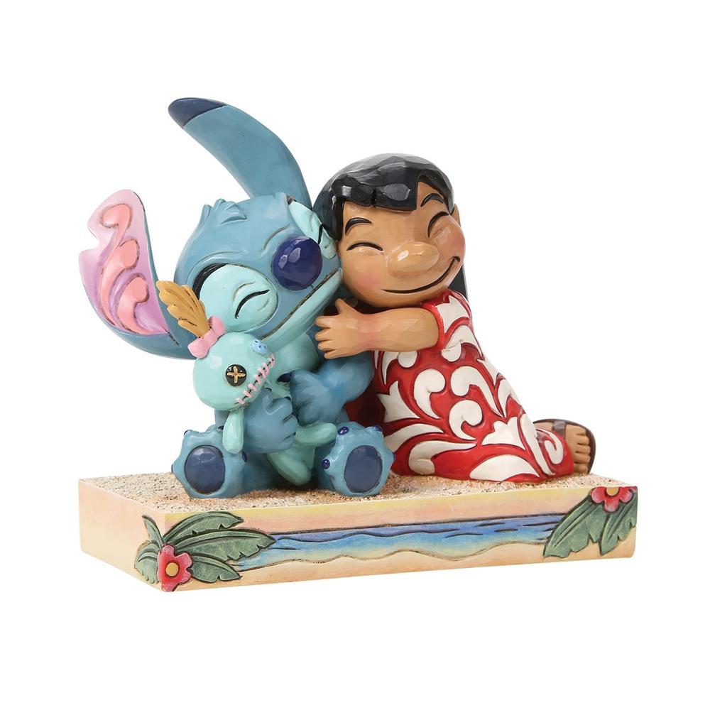 Figura Enesco lilo stitch & scrump