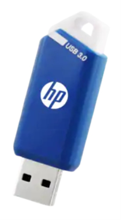 HP x755w unidad flash USB 128GB USB tipo A 3.2 Gen 1 (3.1 Gen 1) Azul, Blanco
