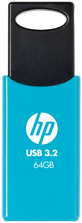 HP 712w unidad flash USB 64GB USB tipo A 3.2 Gen 1 (3.1 Gen 1) Azul