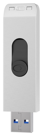 HP HPFD819W-A-64 unidad flash USB 64GB USB tipo A 3.2 Gen 2 (3.1 Gen 2) Plata