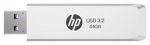 HP HPFD819W-A-64 unidad flash USB 64GB USB tipo A 3.2 Gen 2 (3.1 Gen 2) Plata
