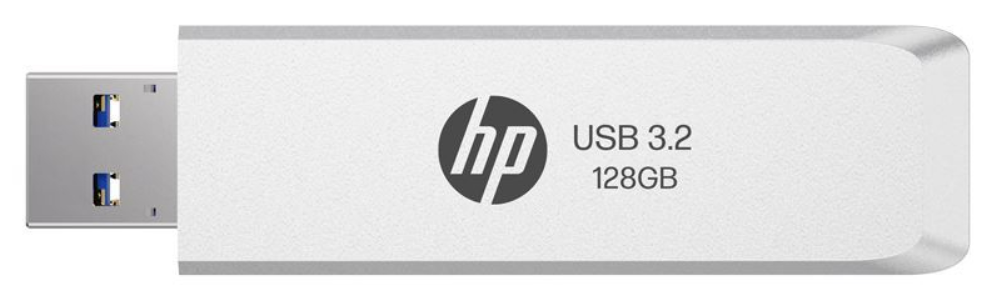 HP HPFD819W-A-128 unidad flash USB 128GB USB tipo A 3.2 Gen 2 (3.1 Gen 2) Plata