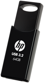 HP 712w unidad flash USB 64GB USB tipo A 3.2 Gen 1 (3.1 Gen 1) Negro