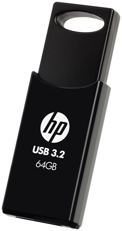 HP 712w unidad flash USB 64GB USB tipo A 3.2 Gen 1 (3.1 Gen 1) Negro