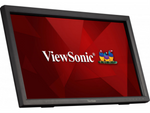Viewsonic TD2423 pantalla para PC 59,9 cm (23.6") 1920 x 1080 Pixeles Full HD LED Pantalla táctil Multi-usuario Negro