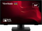 Viewsonic TD2465 pantalla de señalización Panel plano interactivo 61 cm (24") LED 250 cd / m² Full HD Negro Pantalla tác
