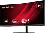 Viewsonic VG3419C-2 pantalla para PC 86,4 cm (34") 3440 x 1440 Pixeles UltraWide Quad HD LED Negro