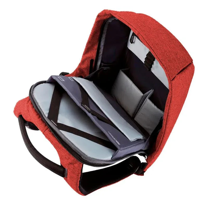 Mochila Ordenador Portátil 15-16 Pulg COOL Memphis Negro-Rojo - PixelPlaza