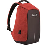 Mochila Ordenador Portátil 15-16 Pulg COOL Memphis Negro-Rojo - PixelPlaza