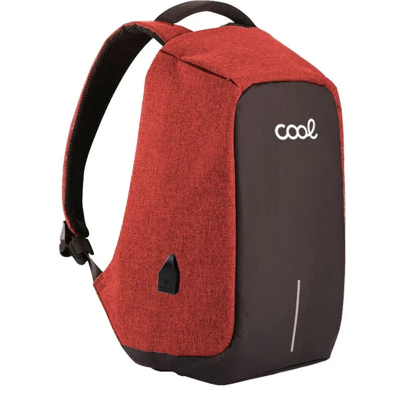 Mochila Ordenador Portátil 15-16 Pulg COOL Memphis Negro-Rojo - PixelPlaza