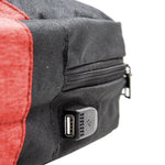 Mochila Ordenador Portátil 15-16 Pulg COOL Portland Negro-Rojo - PixelPlaza
