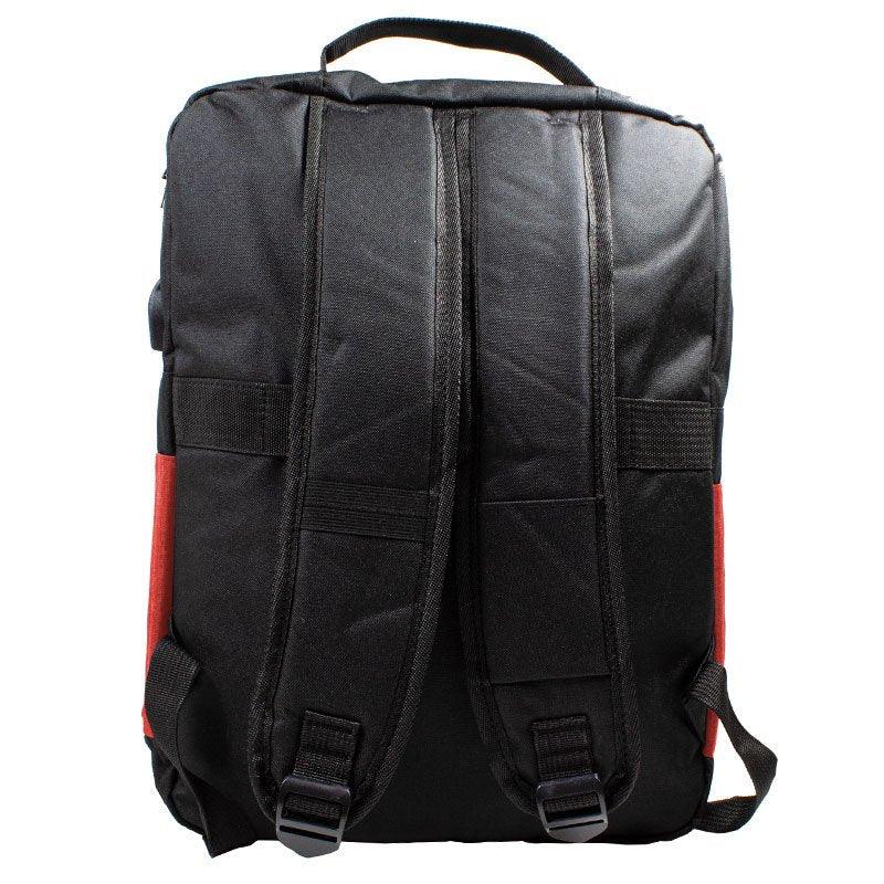 Mochila Ordenador Portátil 15-16 Pulg COOL Portland Negro-Rojo - PixelPlaza