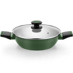 Pack Batería de Cocina Monix Forest M509900/ Cazo Ø16cm/ Cacerolas bajas Ø24 - 28cm/ Cacerolas Ø20cm/ Acero Inoxidable/ 