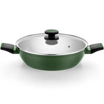 Pack Batería de Cocina Monix Forest M509900/ Cazo Ø16cm/ Cacerolas bajas Ø24 - 28cm/ Cacerolas Ø20cm/ Acero Inoxidable/ 