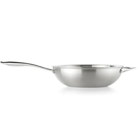 Sartén Monix Wok Planet Inox M212028/ Ø28cm/ Aluminio fundido/ Apta para Inducción