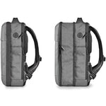Mochila Expansible NGS Monray Sacks Horizon para Portátiles hasta 14"/ Impermeable/ Gris