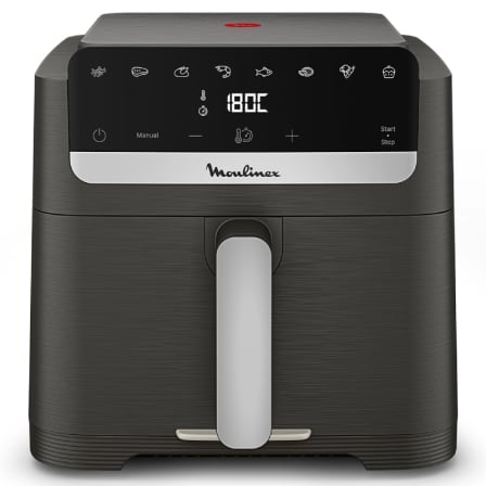 Freidora por Aire Airfryer / Sin Aceite Moulinex EZ866H/ 2020W/ Capacidad 7.5L