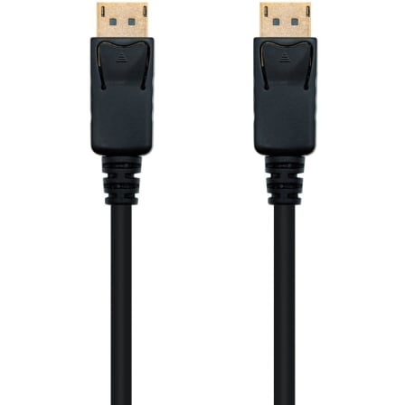 Cable DisplayPort 1.2 4K Nanocable 10.15.2310/ DisplayPort Macho - DisplayPort Macho/ 10m/ Negro