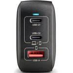 Cargador de Pared GaN NGS BUD100WTINY 100W/ 2xUSB Tipo-C/ 1xUSB/ 100W