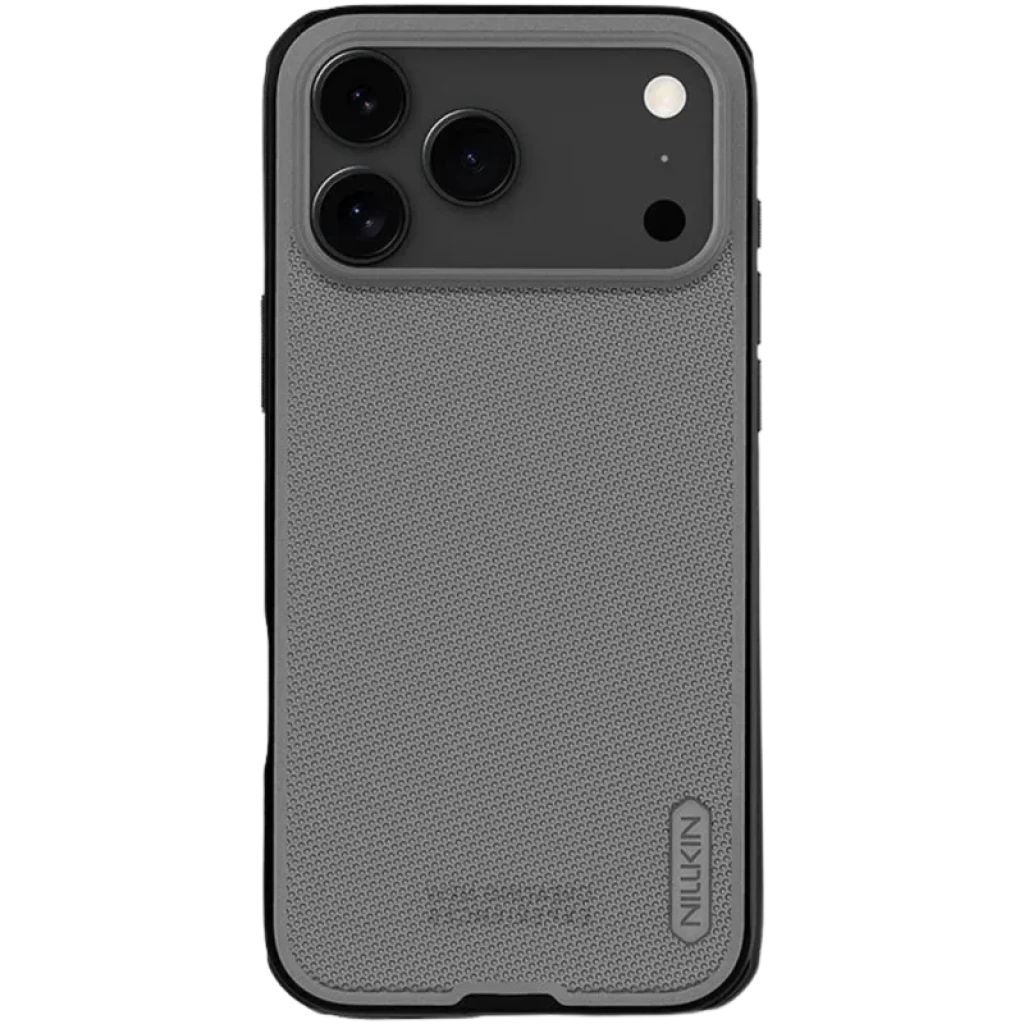 Nillkin Funda Super Frosted Shield Pro iPhone 17 Pro / iPhone 18 Pro Titanium Grey