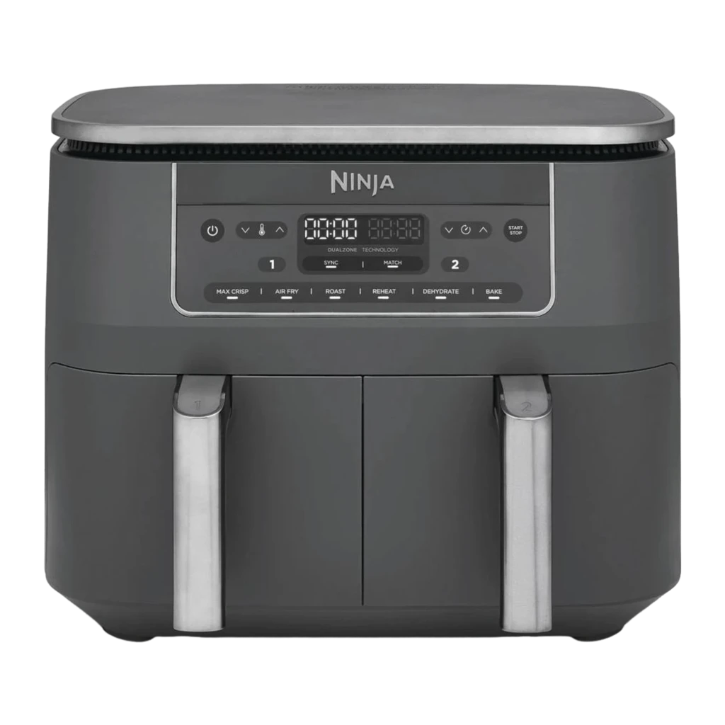 Freidora de Aire Ninja Dual Zone DZ300EU Doble Cesta 7,6L 2400W 6 Programas
