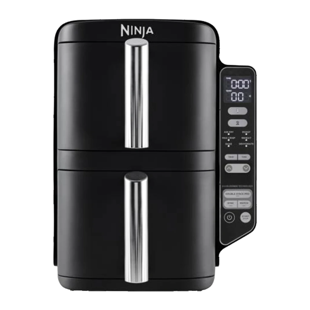 Freidora de Aire Ninja Double Stack SL300EU Doble Cesta 7,6L 2470W 6 Funciones