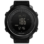 North Edge Apache con Correa de Nailon Reloj Digital Negro #negro