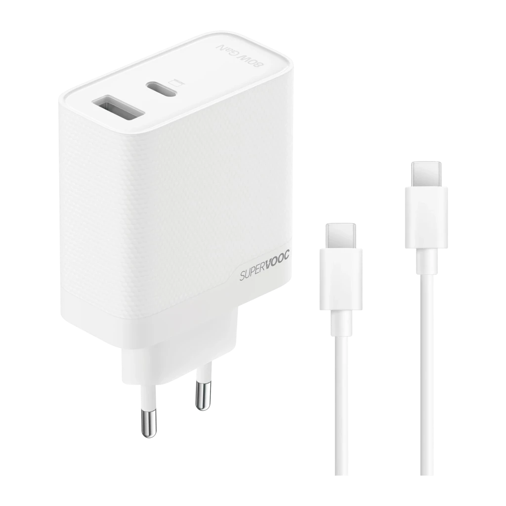Cargador OnePlus SUPERVOOC 80W Dual Ports GaN
