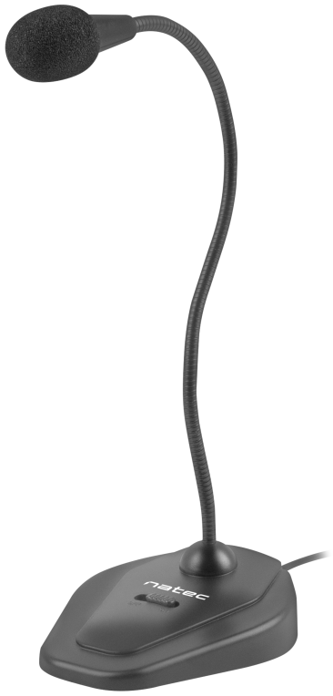 Natec Giraffe 2 Negro Micrófono para PC