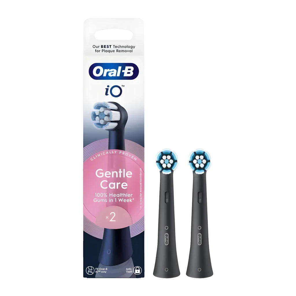 Cabezales de recambio Oral-B iO Gentle Care Pack 2 Microvibraciones iO