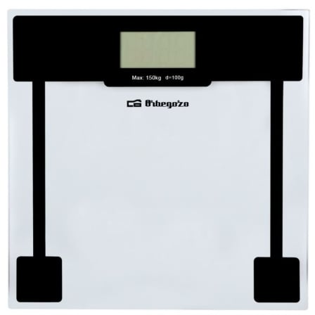 Báscula de Baño Orbegozo PB 2210/ Hasta 150kg/ Cristal