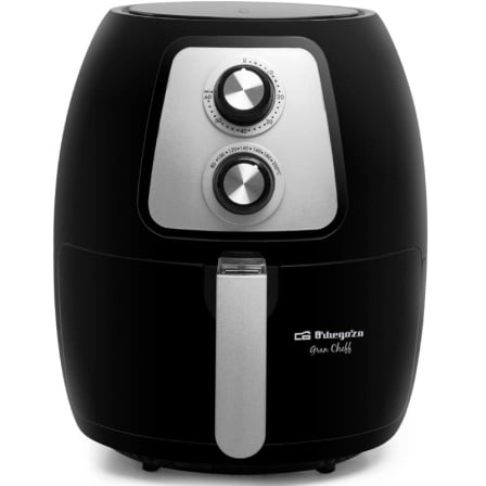 Freidora por Aire Airfryer / Sin Aceite Orbegozo FDR 60/ 1500W/ Capacidad 4L