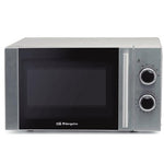 Microondas Orbegozo MI 2080/ 700W/ Capacidad 20L/ Plata