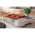 Tostador Orbegozo TO 1012/ 600W/ Blanco y Plata