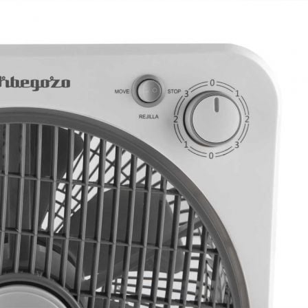 Ventilador de Suelo Orbegozo Box Fan BF 0138/ 40W/ 6 Aspas 30cm/ 3 velocidades