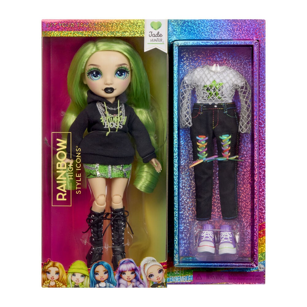 Muñeca Jade Style Icons Fashion Dolls Rainbow High
