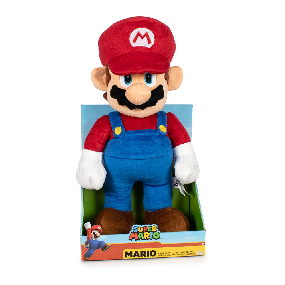 Peluche Jumbo Super Mario Nintendo 50cm